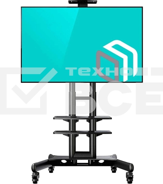 Стойка для телевизора с кронштейном ONKRON TS1552 40'-70', мобильная, черный