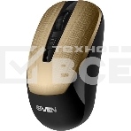 Мышь беспроводная SVEN RX-380W античная бронза, 1600 dpi, радиоканал, USB, кнопки - 4, фото7