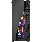 Компьютерный корпус Aerocool/Formula Wave-G-BK-v2 черный без БП mATX 3x120mm 1xUSB2.0 2xUSB3.0 audio, фото8