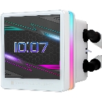 Водяное охлаждение для процессора Thermalright Grand Vision 240 (240mm, LED, White, ARGB/Fans: 2x120mm, 80.45CFM, 29.4dBA, 2150RPM/Pump height 72.5mm, 6400RPM, Rad thickness 27mm/S: 1700, 1200, 1851, 115X, 2011, 2066, AM5, AM4), фото6