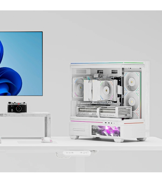 Кулер для процессора Thermalright Royal Pretor 130 Ultra White (4-pin PWM, 158mm, Ni/Cu, 7x6mm, 1x120mm ARGB +1x130mm, 69CFM/81.88CFM, 27dBA/28.3dBA, 2150RPM/1750RPM, S: 1200, 1700, 1851, 115X, 2011, 2066, AM4, AM5, white)
