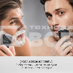 Электробритва Polaris PMR 0305R wet&dry PRO 5 blades элктрическая, черный/хром, фото3