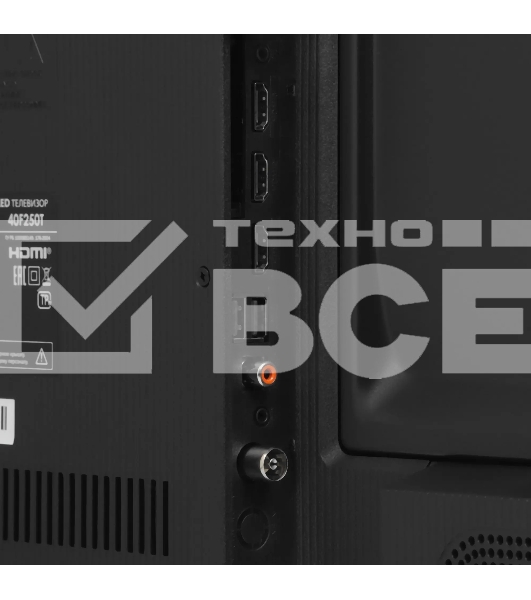 Телевизор LEFF 40' 40F250T черный DLED FHD 60Hz