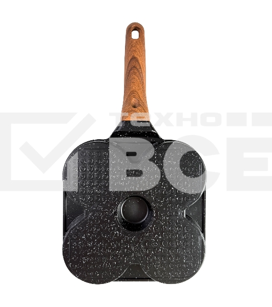 Сковорода а/пр 18,5см д/оладий стекл/кр Nordic Stone ТМ Appetite