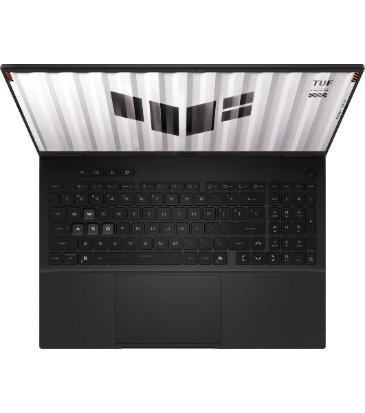 Ноутбук ASUS TUF Gaming F16 FX608JMI-TU254/16'/IPS/Intel Core i5 14450HX/16Gb/512Gb SSD/NVIDIA GeForce RTX 5060 8Gb/без ОС/серый/2.2kg