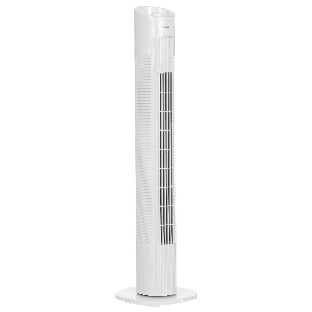Вентилятор RAGEX R1204-100 белый, напольный, 50 Вт, 3 скорости, колонный