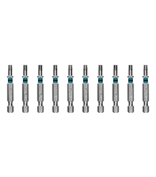 Бита Gross Torx 25х50мм, сталь S2, шестигр., 10 шт.