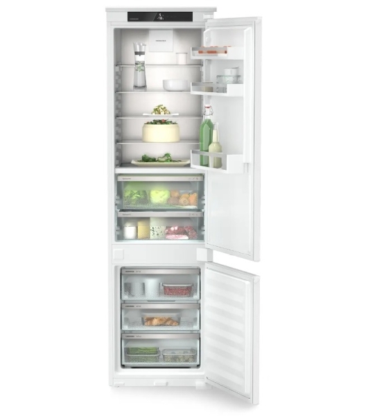 Встраиваемый холодильник Liebherr Plus, ниша 194 см, BioFresh, МК NoFrost 3 контейнера, сенсорный дисплей Touch, door sliding