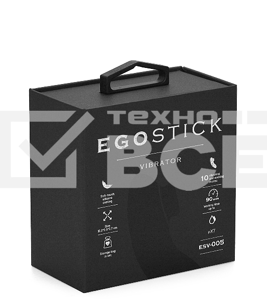 Вибратор Ego stick ESV-005 pink