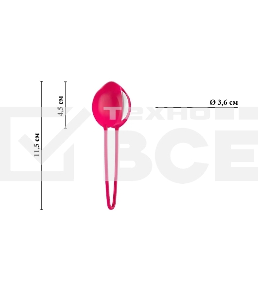 Тренажеры кегеляSMARTBALL UNO whiteindia red