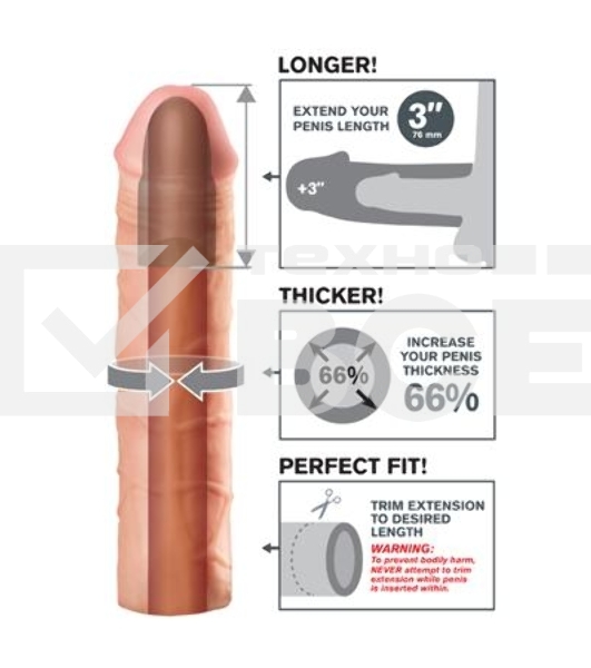 Удлиняющая насадка MEGA 3 EXTENSION - 22,8 см.