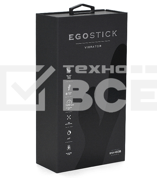 Вибратор Ego stick ESV-008 black