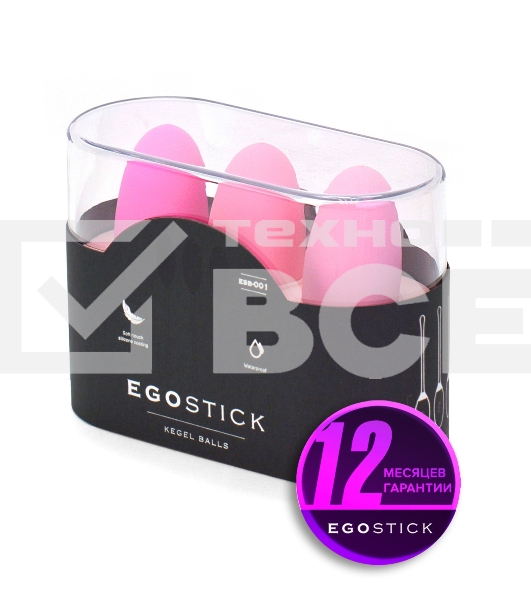 Вагинальные шарики Ego stick ESB-001 pink