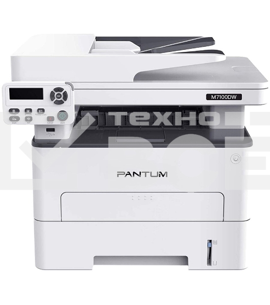 МФУ лазерный Pantum M7100DW, A4, ч/б, печ. до 33 стр/мин., скан. до 24 стр/мин., 1200x1200dpi, USB, RJ-45, Wi-Fi