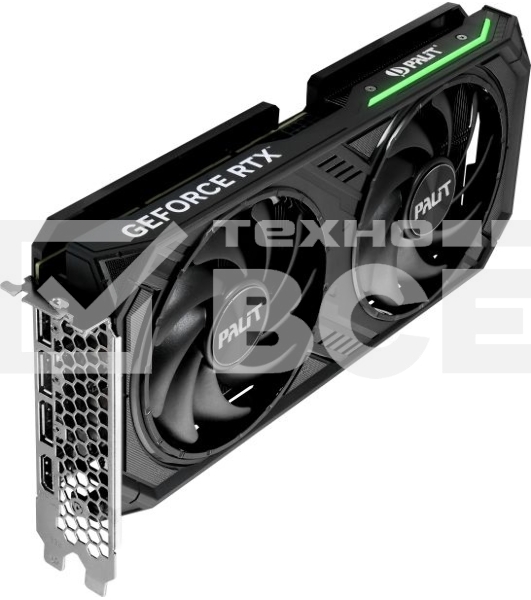 Видеокарта Palit RTX4060TI DUAL NVIDIA GeForce RTX 4060TI 8192Mb PCI-E 4.0  128 GDDR6 2310/9000 HDM Ret