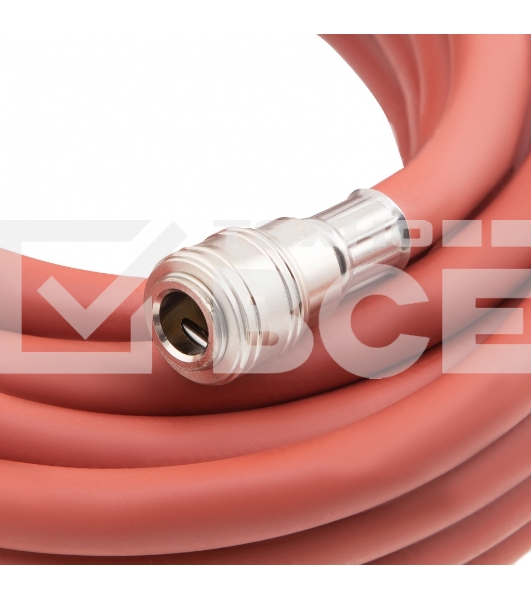 Шланг пневматический резиновый Stels 57021 10x16мм, 24 бар, армированный, быстросъем, 10 м