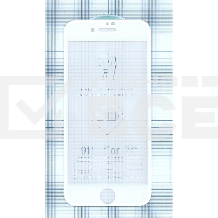 Защитное стекло 5D для Apple iPhone 7/8 белый