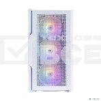 Компьютерный корпус 1STPLAYER TRILOBITE T7-P White / ATX / 4x120mm LED fans / T7-P-WH-4F1-W, фото3