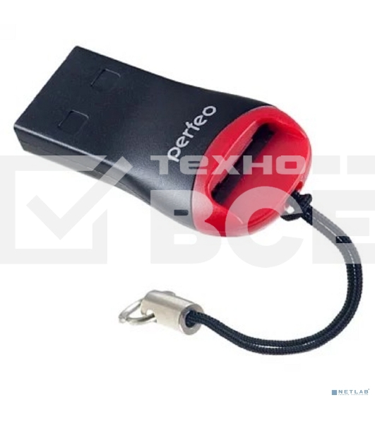 Кард-ридер Perfeo Card Reader Micro SD, (PF-VI-R007) (PF_4256)