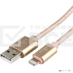 Кабель Cablexpert для Apple CC-U-APUSB02Gd-1.8M, AM/Lightning, серия Ultra, длина 1.8м, золотой, блистер, фото2