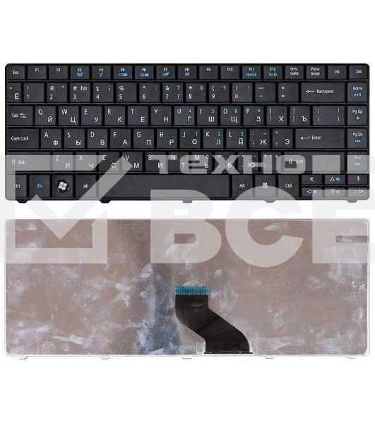 Клавиатура для ноутбука Acer TravelMate 8331 8371 8431 8471 черная