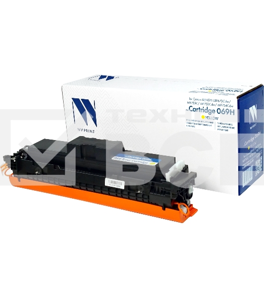 Картридж NVP совместимый NV-069H Yellow для Canon iSENSYS LBP673Cdw/MF750C/MF752Cdw/MF754Cdw (5500k)