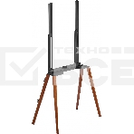 Подставка для телевизора Cactus CS-ST3644BKWN черный/орех 43