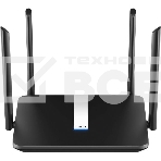 Роутер беспроводной Cudy X6 AX1800 10/100/1000BASE-TX черный, фото4