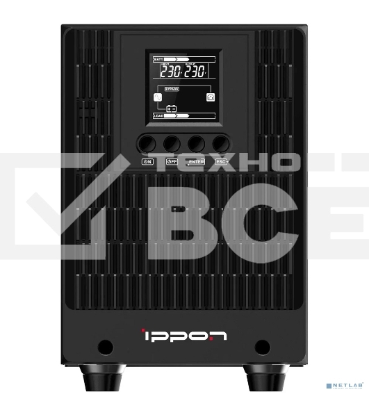 Источник бесперебойного питания Ippon Innova TBE 2000 1800Вт 2000ВА черный