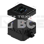 Водяное охлаждение для процессора Thermalright Frozen Warframe SE 240 ARGB Black (240mm, LED temp., Black, ARGB/ Fans: 2x120mm, 70.84CFM, 29.8dBA, 2000RPM/ Pump height 59mm, Rad thickness 27mm/ S: 1851, 1700, 1200, 115X, AM5, AM4), фото4