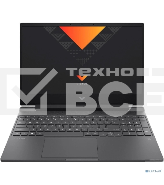 Ноутбук HP Victus 15-fa2082wm Core i5 13420H 16Gb SSD512Gb NVIDIA GeForce RTX4050 6Gb 15.6' IPS FHD (1920x1080) Windows 11 Home Multi Language silver WiFi BT Cam (B5EQ3UA)
