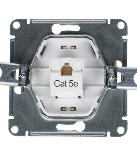 Механизм розетки комп. 1-м СП Glossa RJ45 беж. SchE GSL000281K