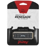 Накопитель SSD Kingston Fury Renegade, 1Tb, M.2(22x80мм), NVMe, PCIe 5.0 x4, 3D TLC, R/W 14200/11000Mb/s, IOPs 2 200 000/2 150 000, TbW 1000, DWPD 0.5 (12 мес), фото17