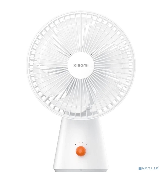 Вентилятор Xiaomi Rechargeable Mini Fan белый, настольный, 10 Вт, 4 скорости, 8.7 см