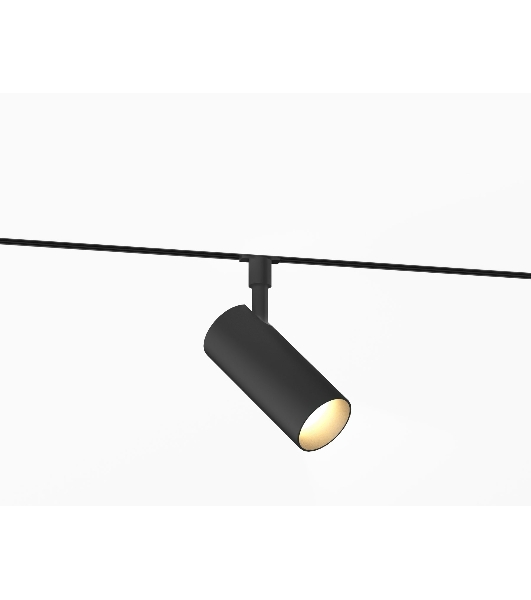 Трековый светильник GL2305 BK черный IP20 12W 3CCT 3000-6000K 48V 24° D45*100