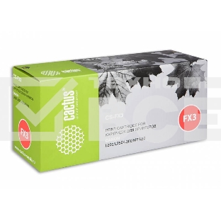 Картридж лазерный Cactus CS-FX3 черный (2700 стр.) для CANON L200/L250/L300/MP L90