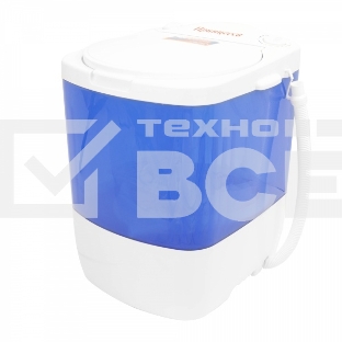 Стиральная машина ВолТера СМ-1 модель Принцесса (ВТ-СМ1RU) цвет бака синий