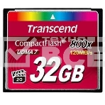 Флеш карта CF 32Gb Transcend, 800X, фото2