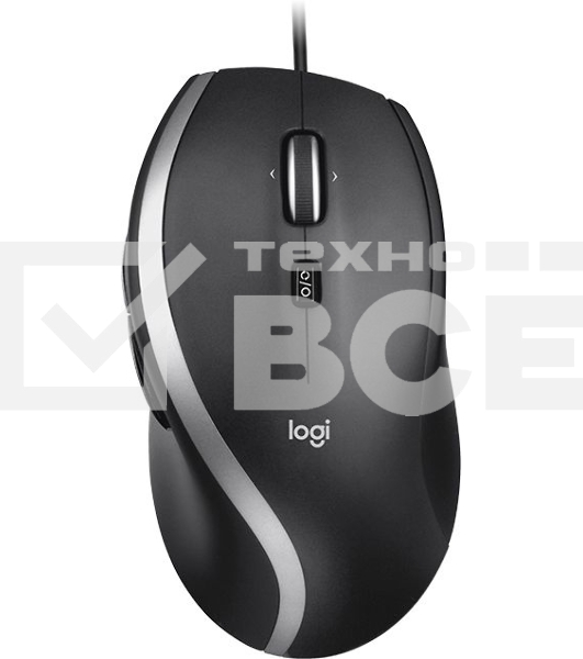 Мышь проводная Logitech M500S черный, 4000 dpi, USB, кнопки - 7
