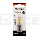 Бита для шуруповерта KRANZ PZ1х50 мм (2 шт./уп.), фото 1