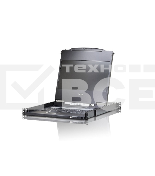 Квм консоль ATEN SINGLE RAIL DVI LCD FULL HD CONSOLE 17INCH