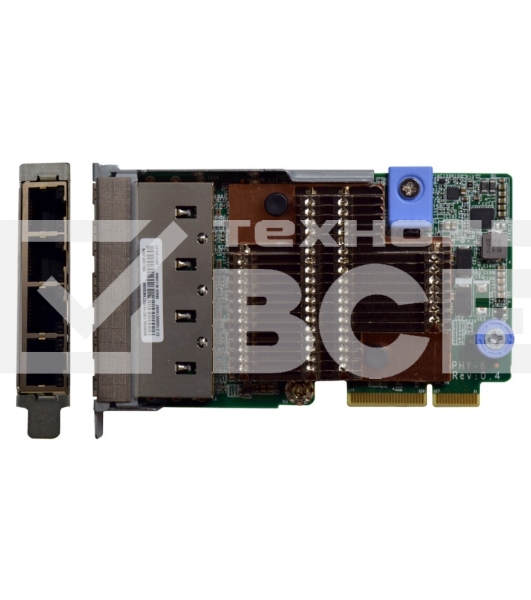 Плата коммуникационная Lenovo 1Gb 4-port RJ45 LOM