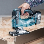 Лобзик MAKITA DJV182Zак б\щет в\рук 18в li-ion 800-3500\м х-26мм рез-135мм 2.4кг кор б\ак з\у, фото2