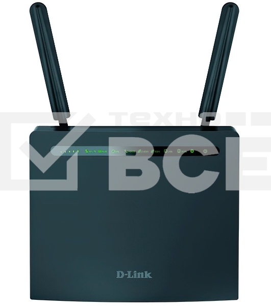 Беспроводной двухдиапазонный маршрутизатор/роутер D-Link DWR-980/4HDA1E AC1200 с поддержкой 4G LTE и VDSL2, с портами Gigabit Ethernet и 2 FXS-