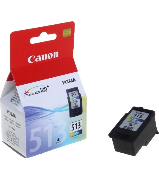 Картридж струйный Canon CL-513IJ CART EMB многоцветный (349 стр) для Canon PIXMA MP230/iP2700/iP2702/MP240/MP250/MP252/MP260/MP270/MP272/MP280