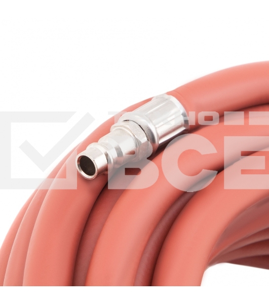 Шланг пневматический резиновый Stels 57021 10x16мм, 24 бар, армированный, быстросъем, 10 м