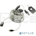 Кабель Aopen/VCOM ACU823-25M Кабель-адаптер USB2.0-repeater, удлинительный активный <Am-->Af> 25м Aopen<ACU823-25M>, фото4