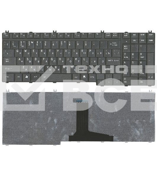 Клавиатура для ноутбука Toshiba Tecra A11 черная