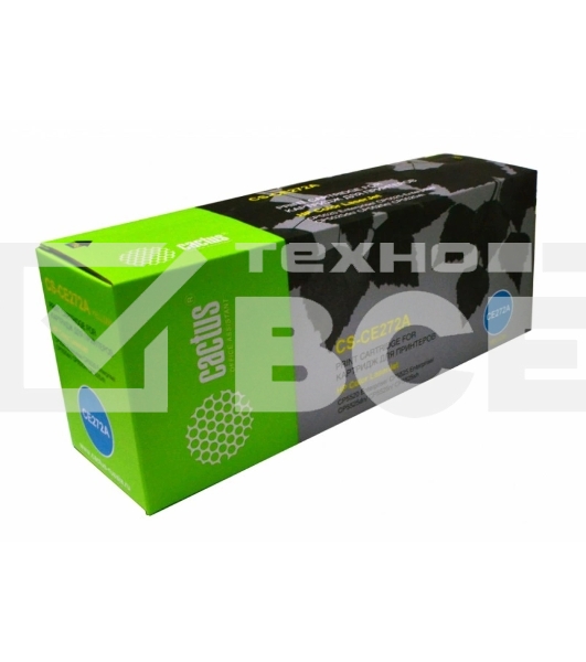Картридж лазерный Cactus CS-CE272A желтый (15000 стр.) для HP Color LaserJet Enterprise CP5525