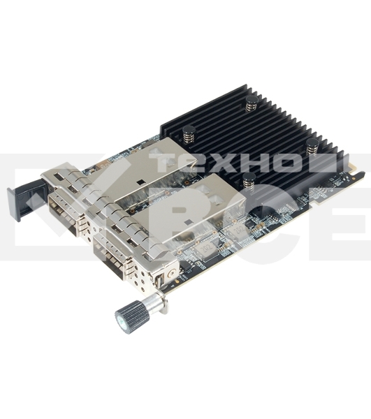 Сетевая карта SUNRICH TECHNOLOGY N-1170 2-Port 100G QSFP56 NIC Ethernet Fiber Adapter for OCP 3.0, chipset BCM57508